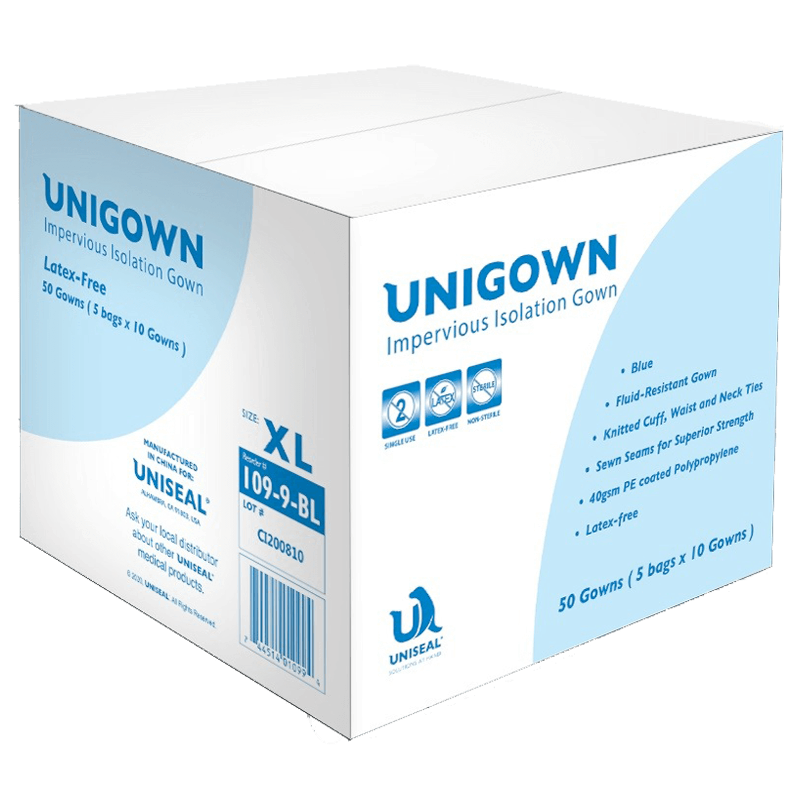 Unigown Blue Isolation — SKU 109-9BL